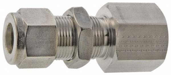 Compression Tube Bulkhead Female Connect